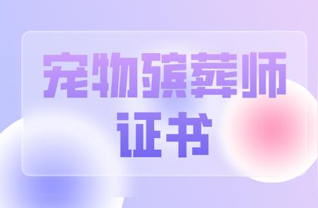 宠物殡葬师证书报考全攻略：一步步教你如何获得资格